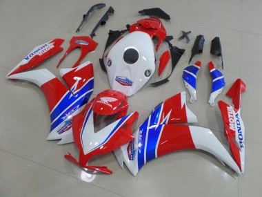 White Red TT Legend 2012-2016 CBR1000RR Motorcycle Fairings