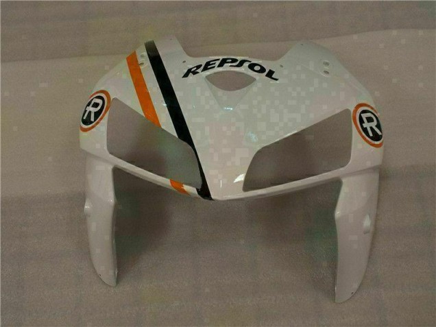 White Repsol 2005-2006 CBR600RR Motorcycle Fairings White Repsol 2005-2006 CBR600RR Motorcycle Fairings