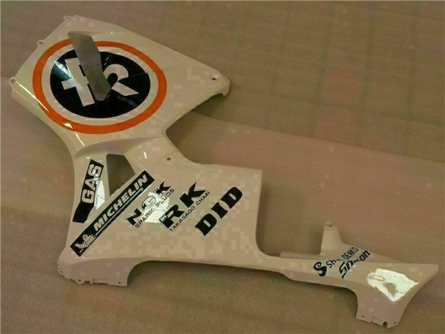 White Repsol 2005-2006 CBR600RR Motorcycle Fairings White Repsol 2005-2006 CBR600RR Motorcycle Fairings