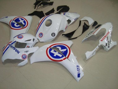 White Repsol 2008-2011 CBR1000RR Motorcycle Fairings
