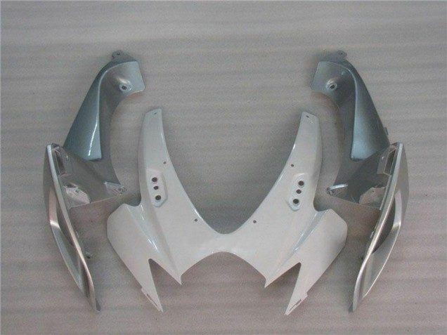 White Silver 2006-2007 GSXR 600/750 Motorcycle Fairing White Silver 2006-2007 GSXR 600/750 Motorcycle Fairing
