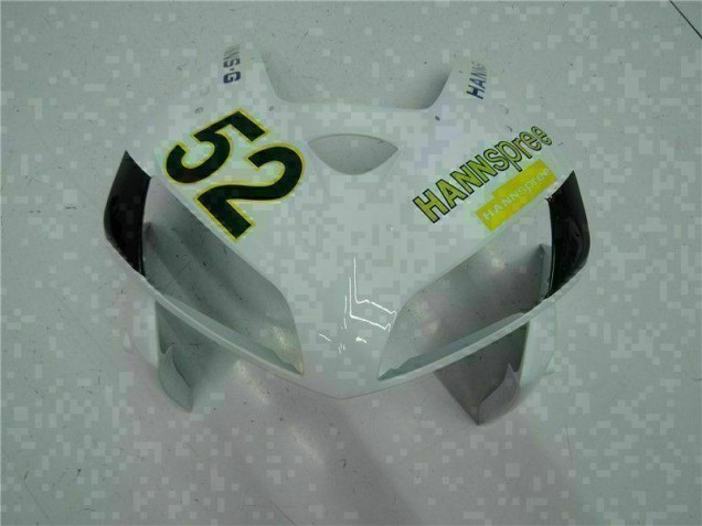 White Yellow Green 52 2005-2006 CBR600RR Motorcycle Fairings White Yellow Green 52 2005-2006 CBR600RR Motorcycle Fairings