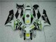 White Yellow Green 52 2005-2006 CBR600RR Motorcycle Fairings White Yellow Green 52 2005-2006 CBR600RR Motorcycle Fairings