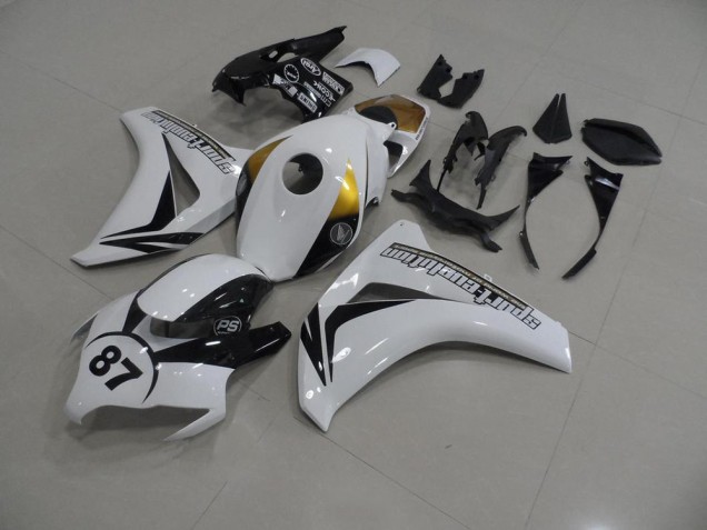 White and Black 87 2008-2011 CBR1000RR Motorcycle Fairings White and Black 87 2008-2011 CBR1000RR Motorcycle Fairings