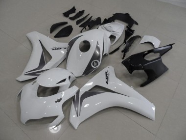 White and Grey 2008-2011 CBR1000RR Motorcycle Fairings