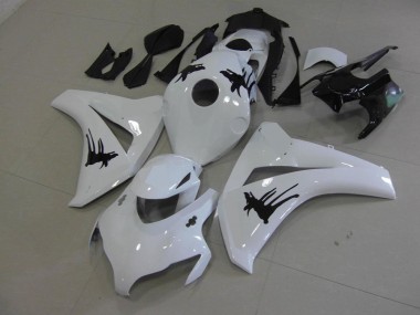 White with Special Decals 2008-2011 CBR1000RR Motorcycle Fairings