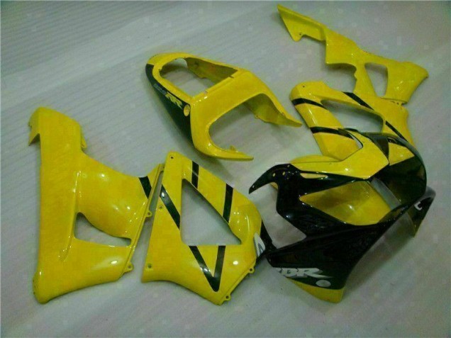 Yellow 2000-2001 CBR900RR 929RR Motorcycle Fairings