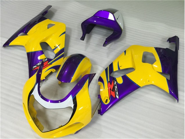 Yellow 2001-2003 GSXR 600/750 Motorcycle Fairing Yellow 2001-2003 GSXR 600/750 Motorcycle Fairing