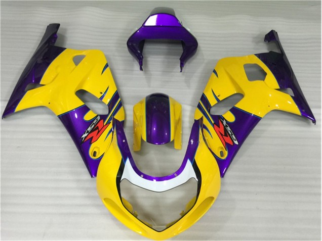 Yellow 2001-2003 GSXR 600/750 Motorcycle Fairing Yellow 2001-2003 GSXR 600/750 Motorcycle Fairing