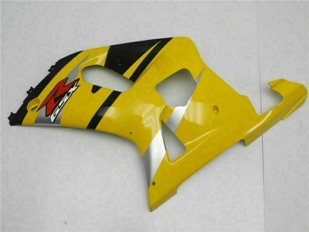 Yellow 2001-2003 GSXR 600/750 Motorcycle Fairings Yellow 2001-2003 GSXR 600/750 Motorcycle Fairings