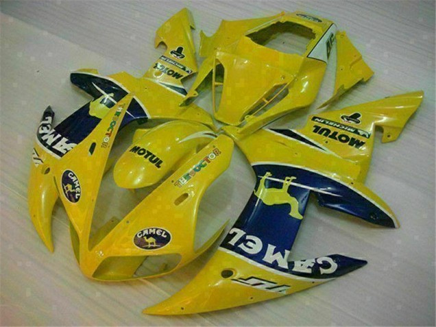 Yellow 2002-2003 YZF R1 Motorcycle Fairings Yellow 2002-2003 YZF R1 Motorcycle Fairings