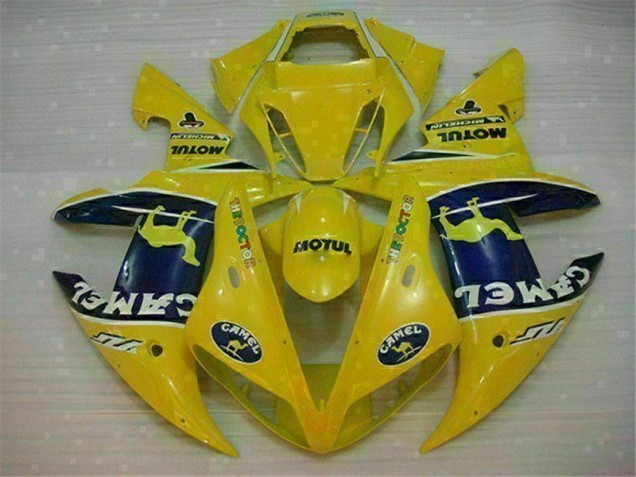 Yellow 2002-2003 YZF R1 Motorcycle Fairings Yellow 2002-2003 YZF R1 Motorcycle Fairings