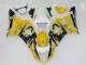 Yellow 2003-2004 GSXR 1000 Motorcycle Fairings