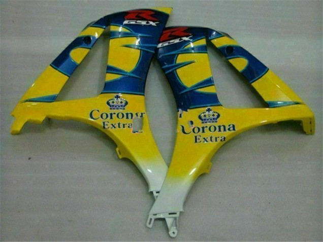 Yellow 2007-2008 GSXR 1000 Motorcycle Fairing Yellow 2007-2008 GSXR 1000 Motorcycle Fairing