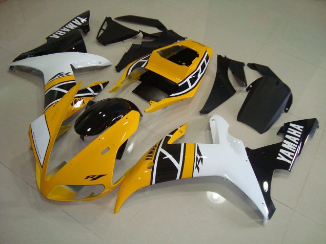 Yellow Anniversary 2002-2003 YZF R1 Motorcycle Fairings Yellow Anniversary 2002-2003 YZF R1 Motorcycle Fairings
