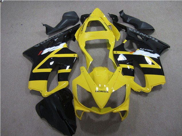 Yellow Black 2001-2003 CBR600 F4i Motorcycle Fairing Yellow Black 2001-2003 CBR600 F4i Motorcycle Fairing