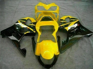 Yellow Black 2001-2003 CBR600 F4i Motorcycle Fairings