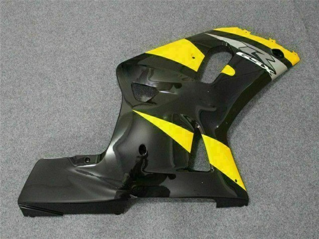 Yellow Black 2001-2003 GSXR 600/750 Motorcycle Fairings Yellow Black 2001-2003 GSXR 600/750 Motorcycle Fairings