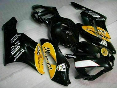 Yellow Black 2004-2005 CBR1000RR Motorcycle Fairings