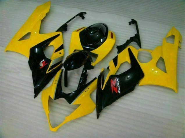 Yellow Black 2005-2006 GSXR 1000 Motorcycle Fairing Yellow Black 2005-2006 GSXR 1000 Motorcycle Fairing