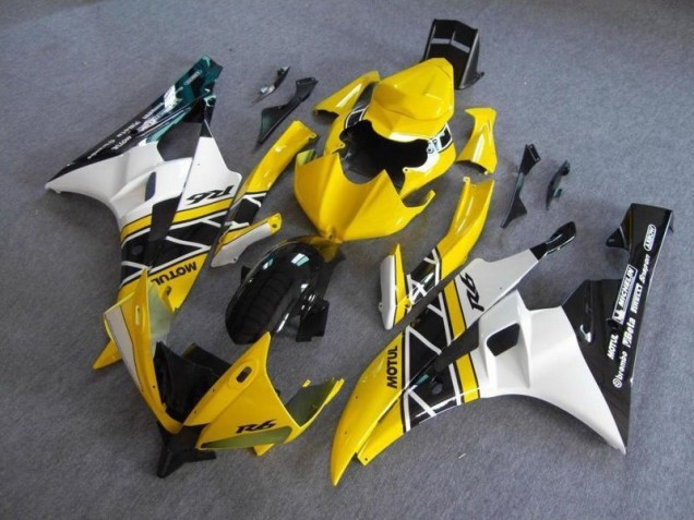 Yellow Black 2006-2007 YZF R6 Motorcycle Fairings Yellow Black 2006-2007 YZF R6 Motorcycle Fairings