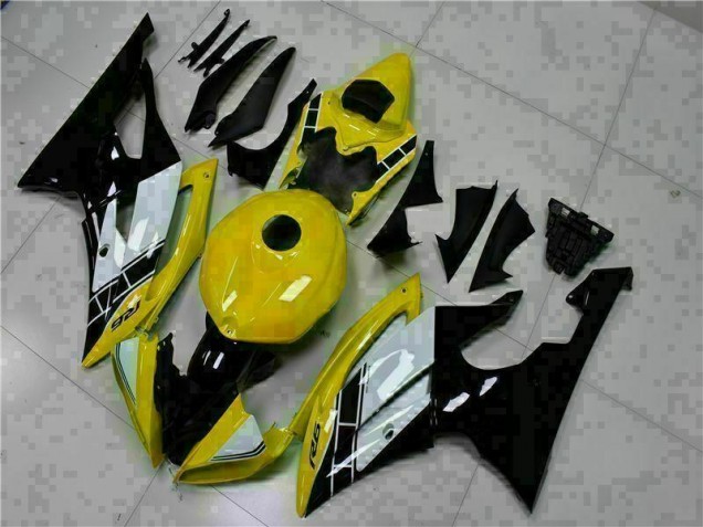 Yellow Black 2008-2016 YZF R6 Motorcycle Bodywork Yellow Black 2008-2016 YZF R6 Motorcycle Bodywork