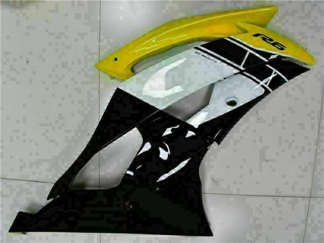 Yellow Black 2008-2016 YZF R6 Motorcycle Bodywork Yellow Black 2008-2016 YZF R6 Motorcycle Bodywork