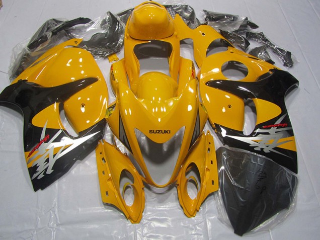 Yellow Black 2008-2019 GSXR 1300 Hayabusa Motorcycle Fairings