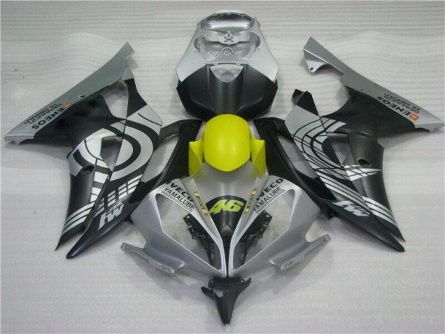 Yellow Black Silver 2008-2016 YZF R6 Motorcycle Fairings Yellow Black Silver 2008-2016 YZF R6 Motorcycle Fairings