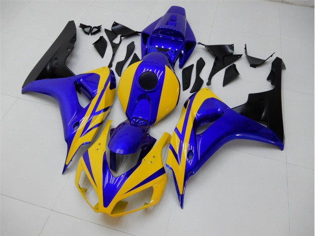 Yellow Blue 2006-2007 CBR1000RR Motorcycle Fairings Yellow Blue 2006-2007 CBR1000RR Motorcycle Fairings