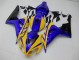 Yellow Blue 2006-2007 CBR1000RR Motorcycle Fairings Yellow Blue 2006-2007 CBR1000RR Motorcycle Fairings
