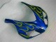Yellow Flame Blue 2006-2007 CBR1000RR Motorcycle Fairings Yellow Flame Blue 2006-2007 CBR1000RR Motorcycle Fairings