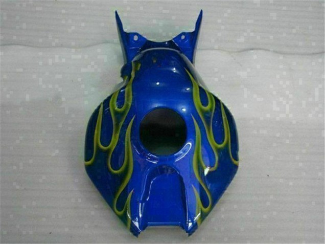 Yellow Flame Blue 2006-2007 CBR1000RR Motorcycle Fairings Yellow Flame Blue 2006-2007 CBR1000RR Motorcycle Fairings