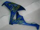 Yellow Flame Blue 2006-2007 CBR1000RR Motorcycle Fairings Yellow Flame Blue 2006-2007 CBR1000RR Motorcycle Fairings