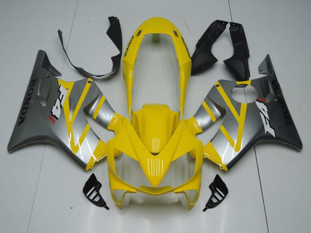 Yellow Grey 2004-2007 CBR600 F4i Motorcycle Bodywork Yellow Grey 2004-2007 CBR600 F4i Motorcycle Bodywork