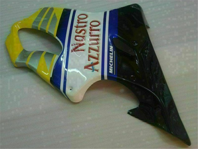 Yellow Silver Nastro Azzurro 2001-2003 CBR600 F4i Motorcycle Fairings Yellow Silver Nastro Azzurro 2001-2003 CBR600 F4i Motorcycle Fairings