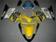 Yellow White 2001-2003 CBR600 F4i Motorcycle Fairings Yellow White 2001-2003 CBR600 F4i Motorcycle Fairings