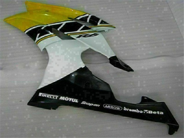 Yellow White 2008-2016 YZF R6 Motorcycle Fairings Yellow White 2008-2016 YZF R6 Motorcycle Fairings