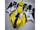 Yellow White Black 2006-2007 YZF R6 Motorcycle Fairings Yellow White Black 2006-2007 YZF R6 Motorcycle Fairings