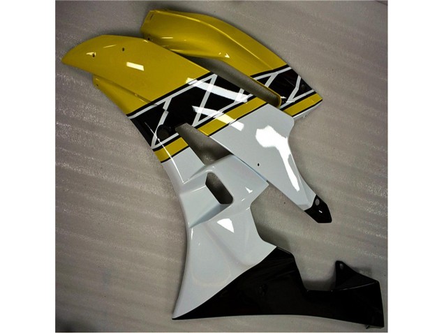 Yellow White Black 2006-2007 YZF R6 Motorcycle Fairings Yellow White Black 2006-2007 YZF R6 Motorcycle Fairings