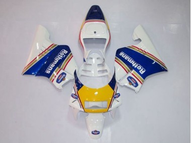 Yellow White Blue 1994-1996 NSR250 MC28 P4 Motorcycle Fairings